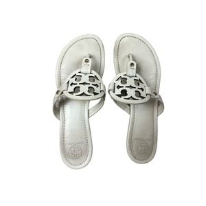 Tory Burch Miller Sandals White Size 9